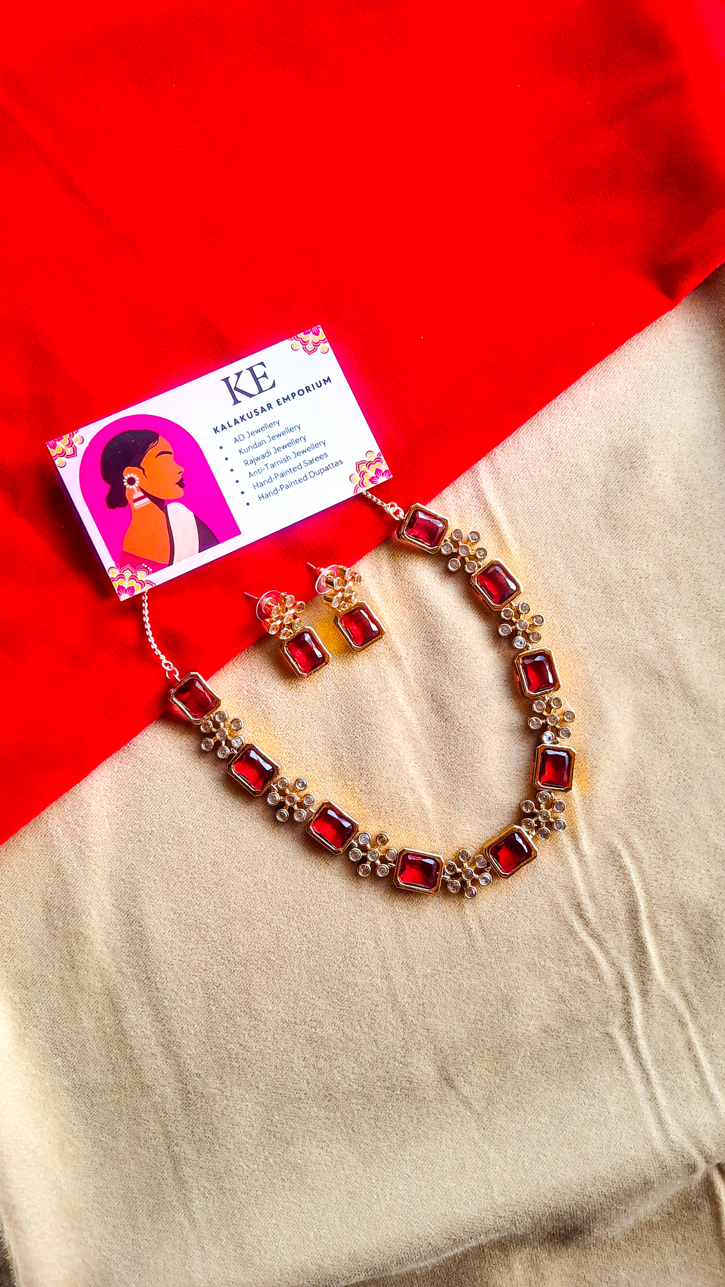 Timeless Sparkle Victorian Necklace