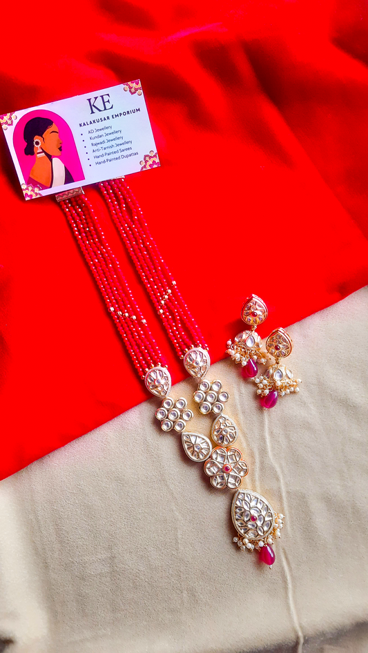 The Maharani Premium Kundan Set