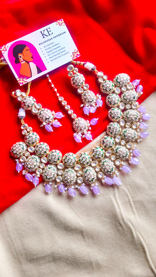The Maharani Bridal Kundan Set