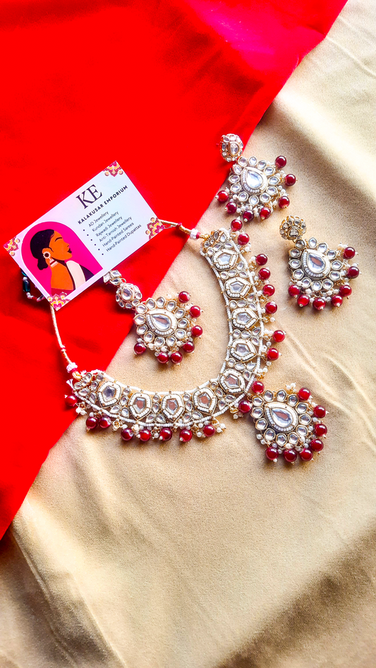 Rajwada Elegance Kundan Set
