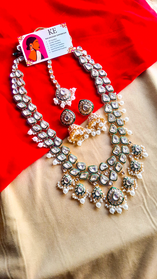 Rajwada Elegance Kundan Set