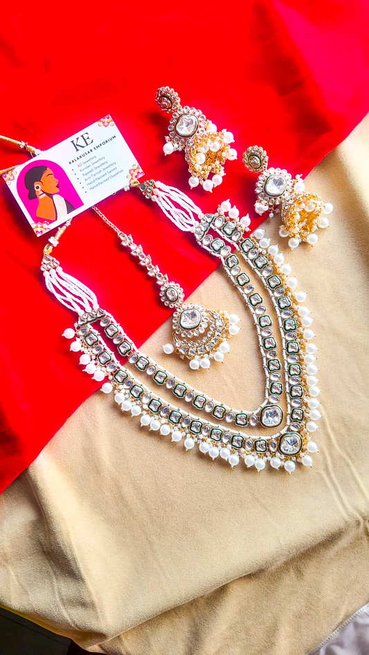 Rajwada Elegance Kundan Set