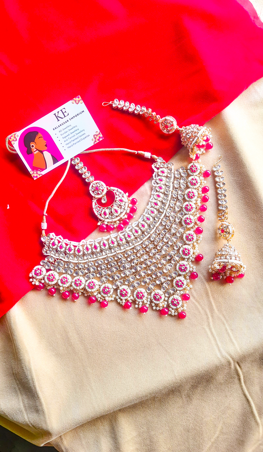 Rajwada Elegance Kundan Set