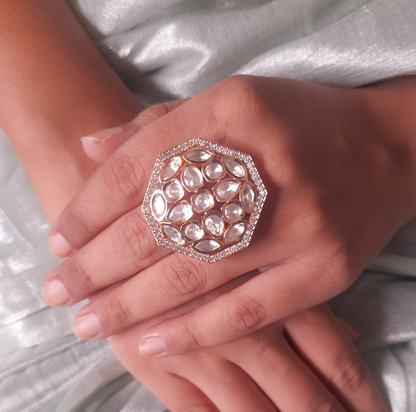 Timeless Solitaire Moissanite Finger Ring