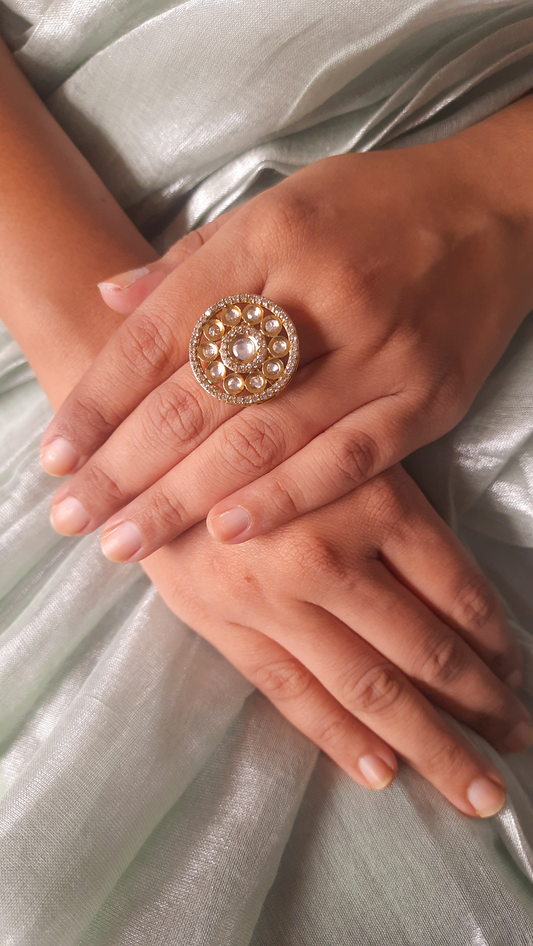 Kundan Festive Ring