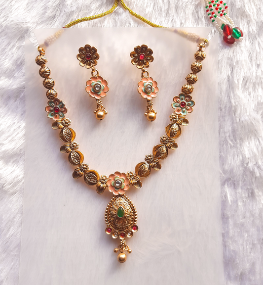 Rajwadi Meenakari Set