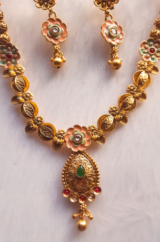 Rajwadi Meenakari Set
