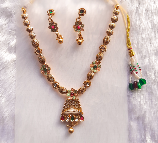 Rajwadi Meenakari Set