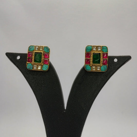 Royal Bloom – Jadau Earrings