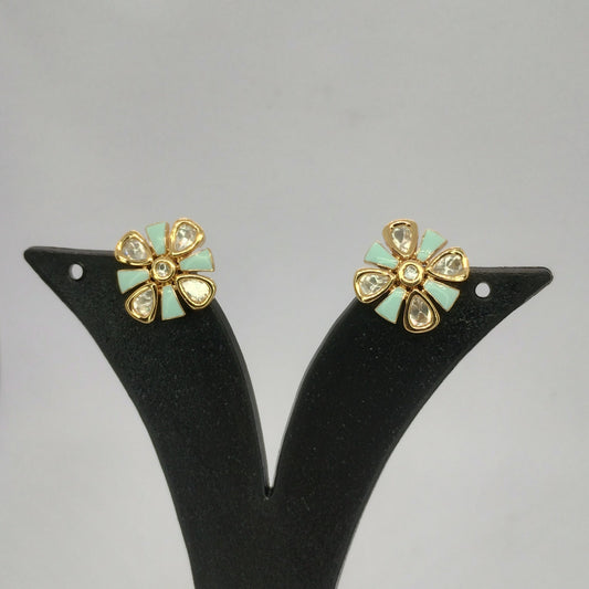 Pastel Petals – Moissanite Earrings