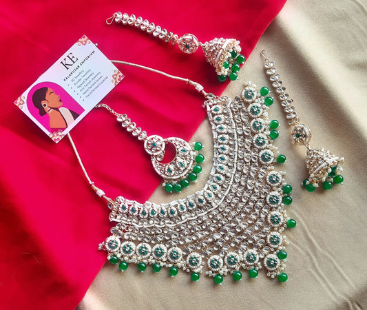 Rajwada Elegance Kundan Set